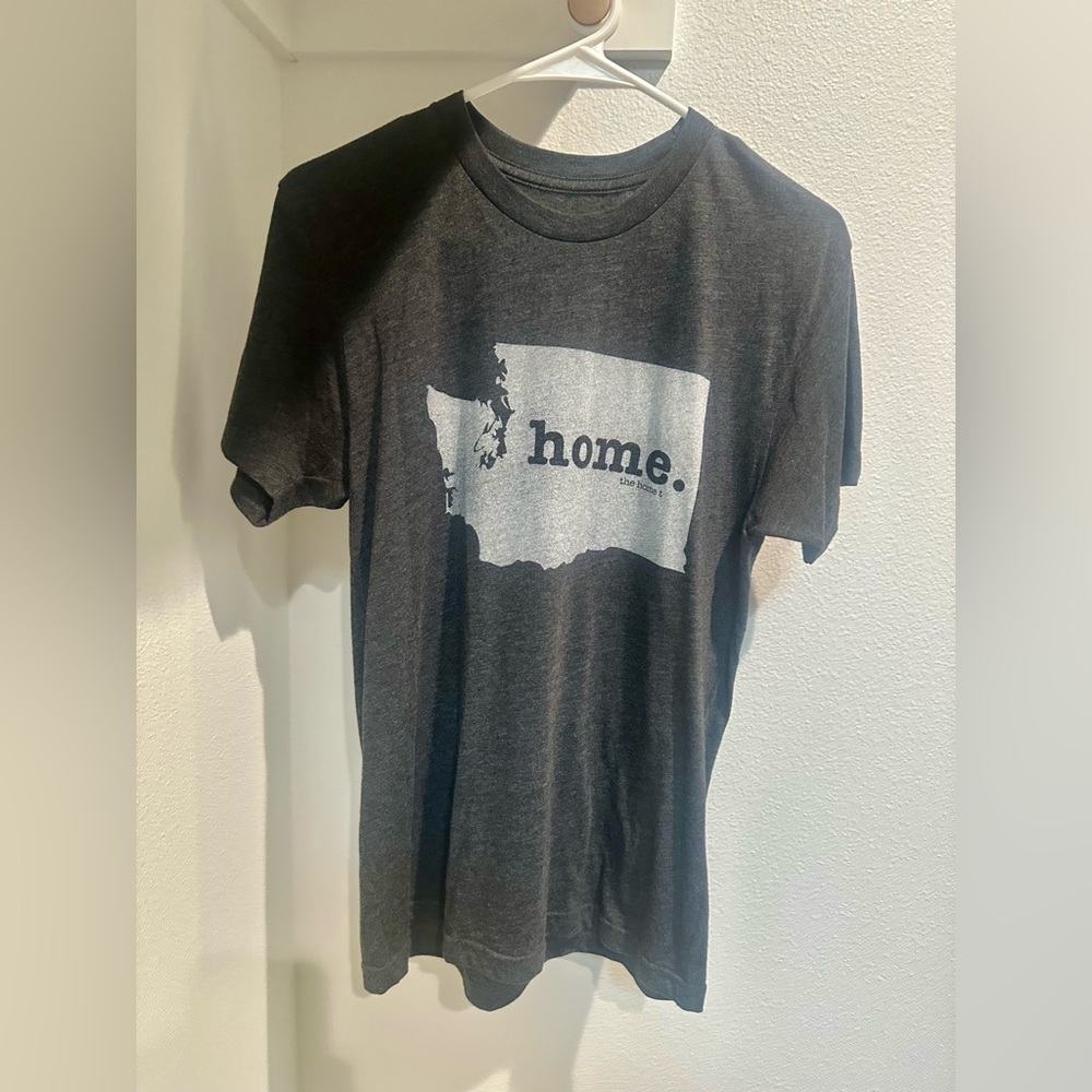 Unisex Size Small Washington State T-Shirt by The Home T.